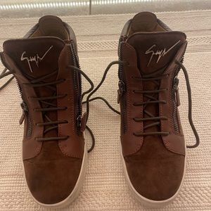 Giuseppe Zanotti suede high tops